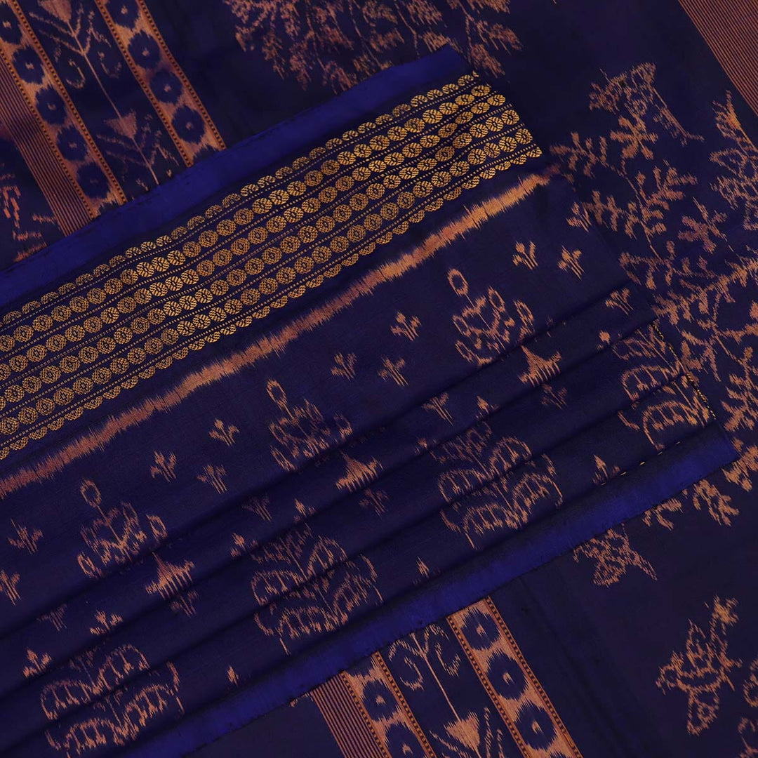 Handloom Sambalpuri Ikkat Silk Saree Handloom Saree_Sambalpuri Silk Priyadarshini Handloom