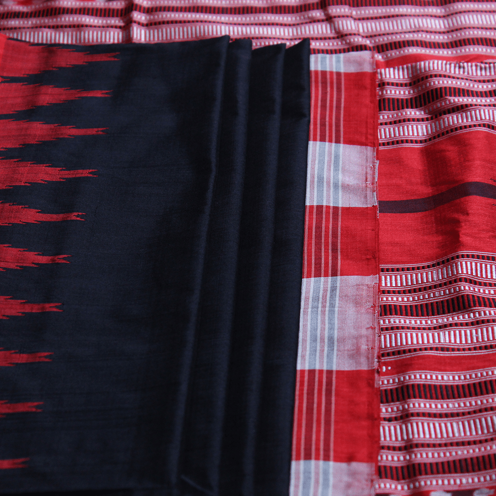 Handloom Sambalpuri Ikkat Silk Saree Handloom Saree_Sambalpuri Silk Priyadarshini Handloom