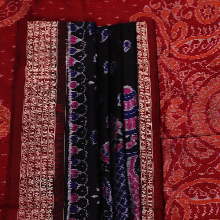 Handloom Sambalpuri Ikkat Silk Saree Handloom Saree_Sambalpuri Silk Priyadarshini Handloom