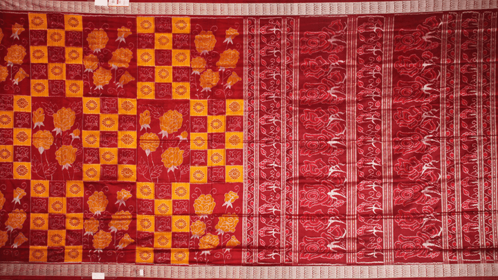 Handloom Sambalpuri Ikkat Silk Saree Handloom Saree_Sambalpuri Silk Priyadarshini Handloom