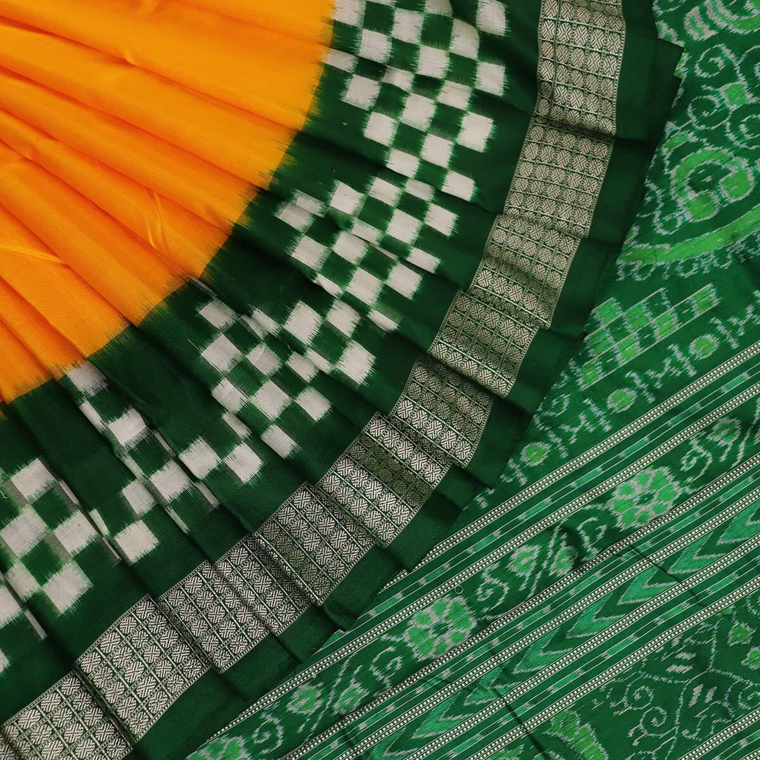 Handloom Sambalpuri Ikkat Silk Saree Handloom Saree_Sambalpuri Silk Priyadarshini Handloom 