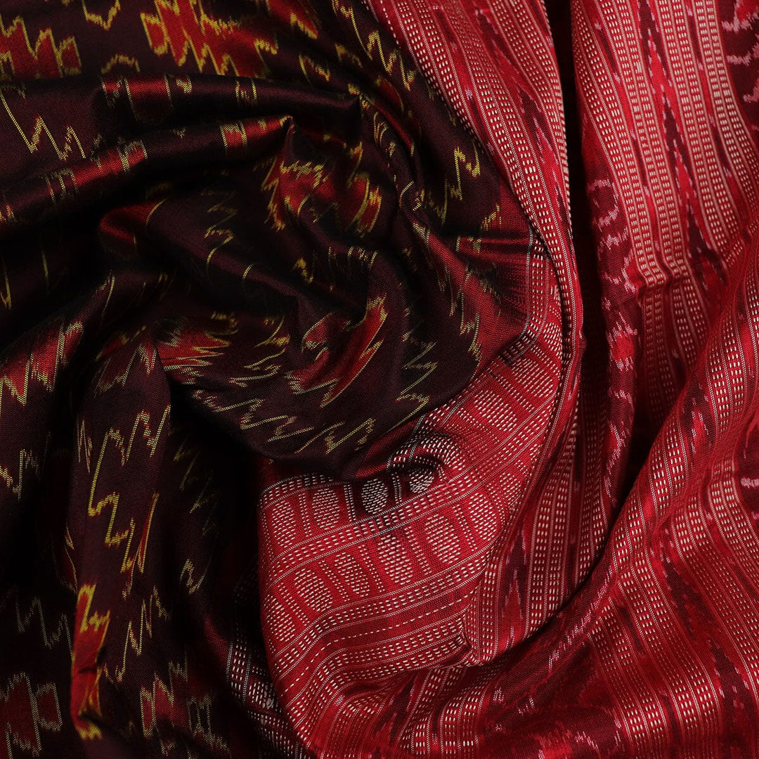 Handloom Sambalpuri Ikkat Silk Saree Handloom Saree_Sambalpuri Silk Priyadarshini Handloom