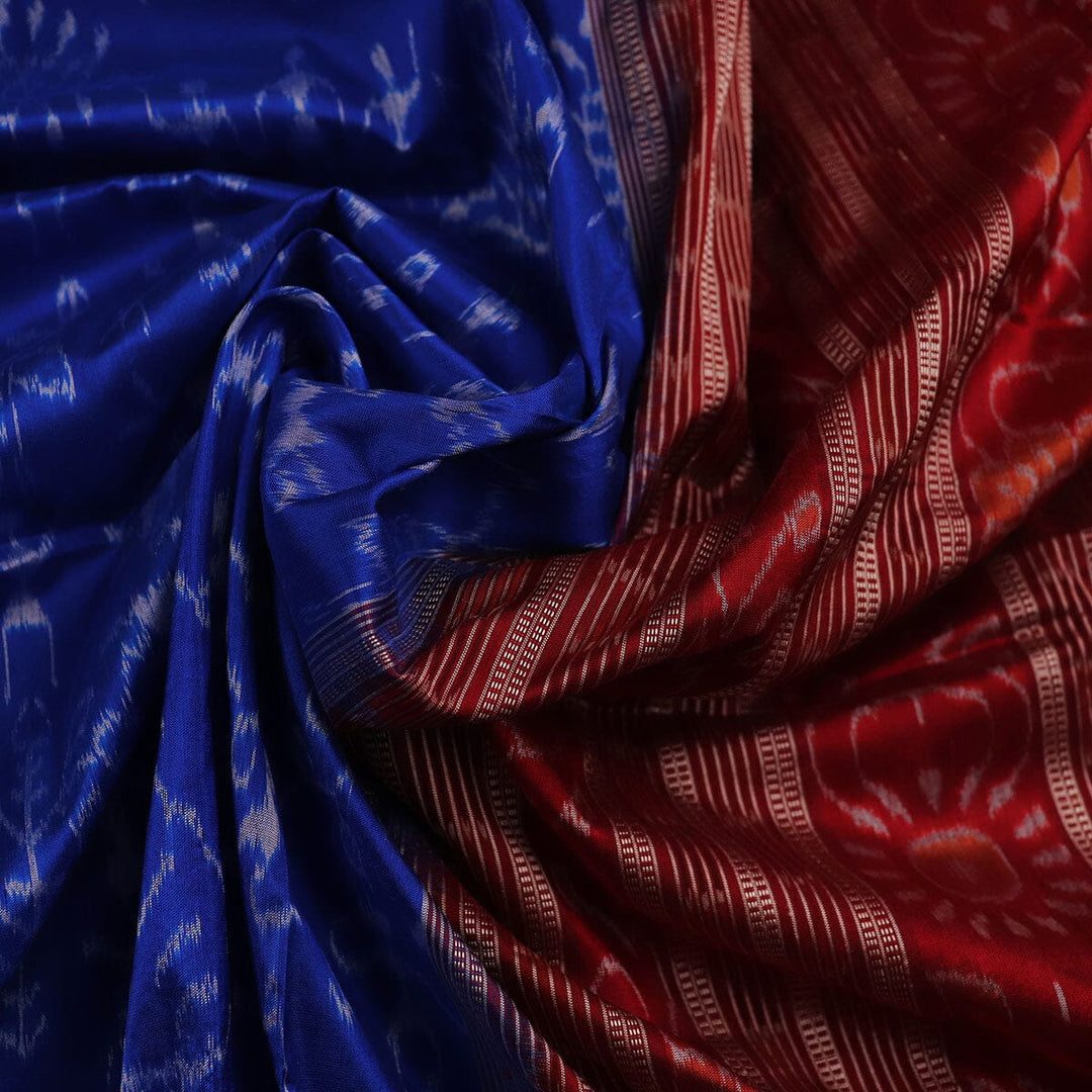 Handloom Sambalpuri Ikkat Silk Saree Handloom Saree_Sambalpuri Silk Priyadarshini Handloom