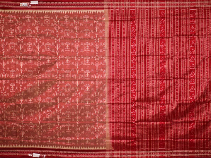 Handloom Sambalpuri Ikkat Silk Saree Handloom Saree_Sambalpuri Silk Priyadarshini Handloom