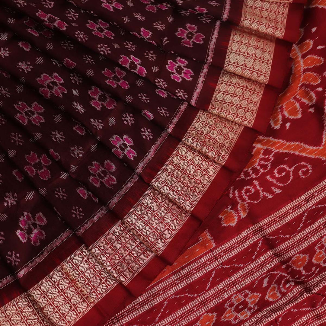 Handloom Sambalpuri Ikkat Silk Saree Handloom Saree_Sambalpuri Silk Priyadarshini Handloom
