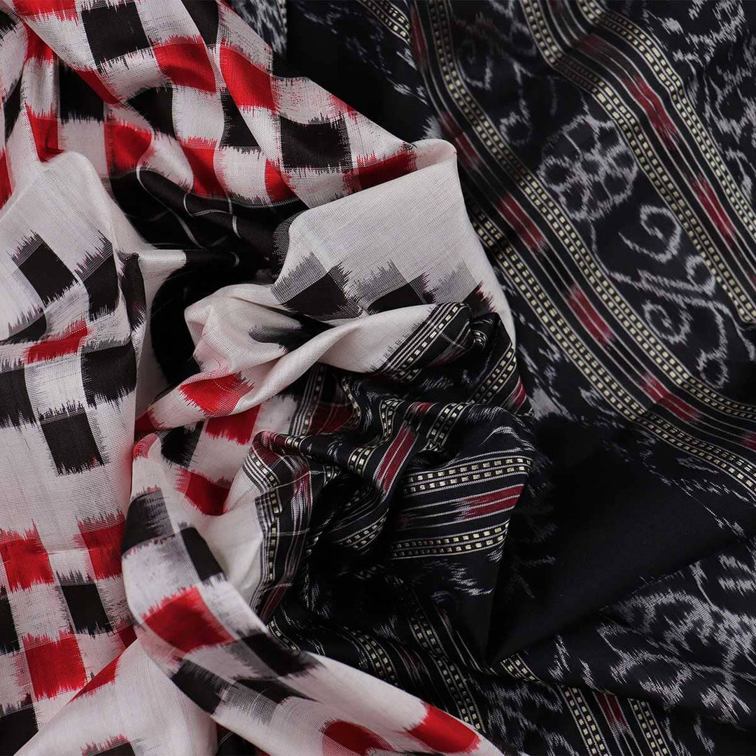 Handloom Sambalpuri Ikkat Silk Saree Handloom Saree_Sambalpuri Silk Priyadarshini Handloom