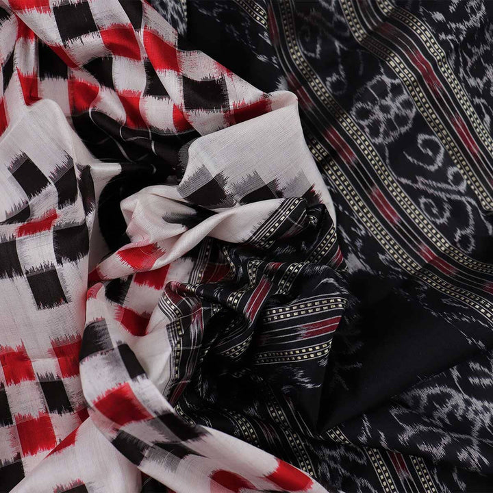 Handloom Sambalpuri Ikkat Silk Saree Handloom Saree_Sambalpuri Silk Priyadarshini Handloom