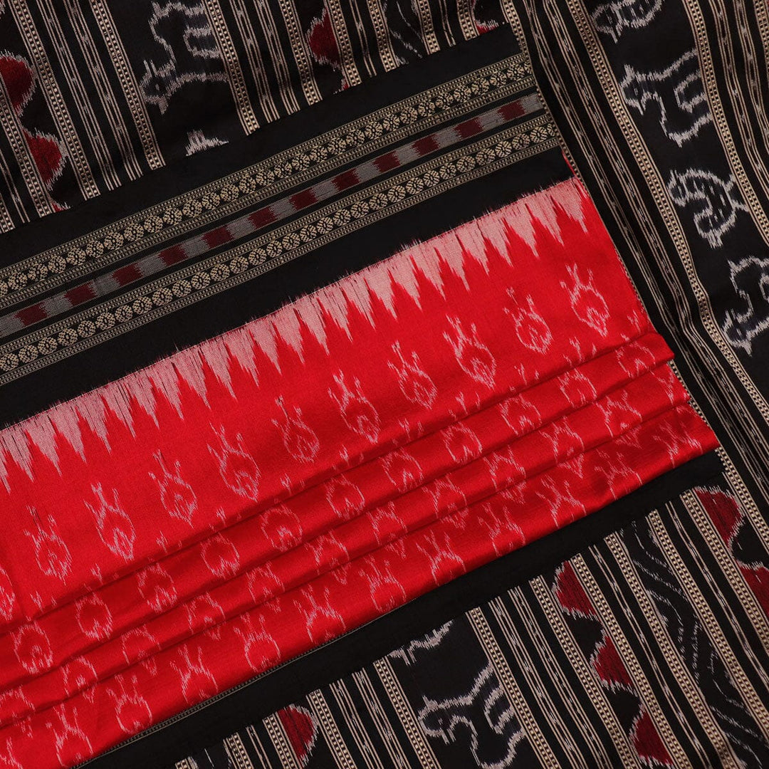 Handloom Sambalpuri Ikkat Silk Saree Handloom Saree_Sambalpuri Silk Priyadarshini Handloom
