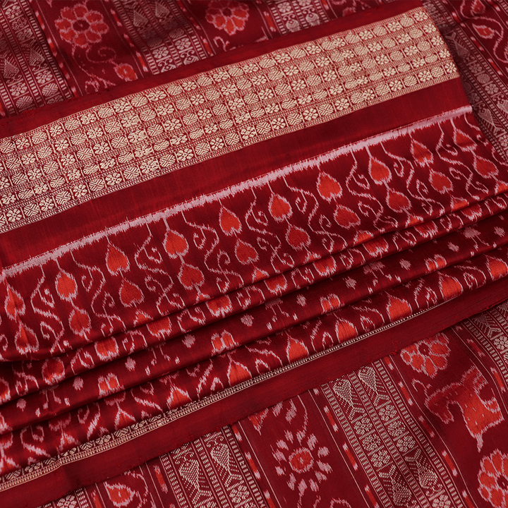 Handloom Sambalpuri Ikkat Silk Saree Handloom Saree_Sambalpuri Silk Priyadarshini Handloom