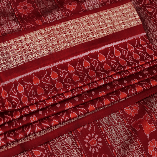 Handloom Sambalpuri Ikkat Silk Saree Handloom Saree_Sambalpuri Silk Priyadarshini Handloom