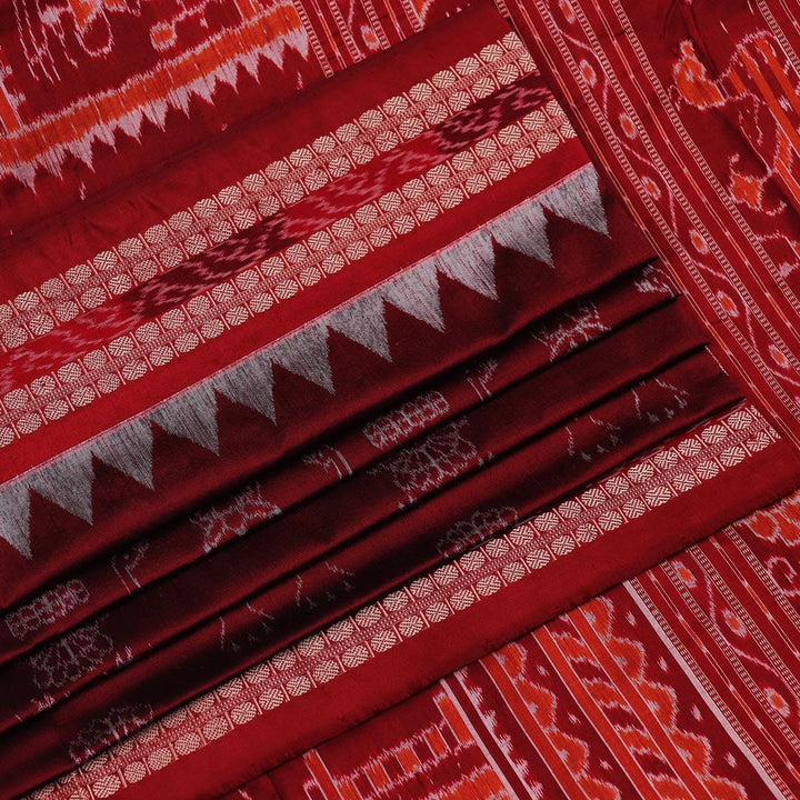 Handloom Sambalpuri Ikkat Silk Saree Handloom Saree_Sambalpuri Silk Priyadarshini Handloom