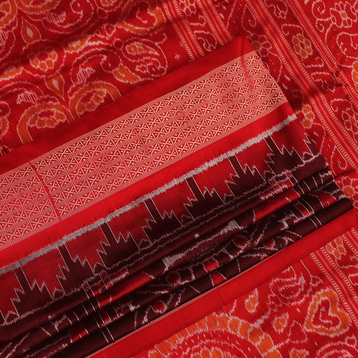 Handloom Sambalpuri Ikkat Silk Saree Handloom Saree_Sambalpuri Silk Priyadarshini Handloom