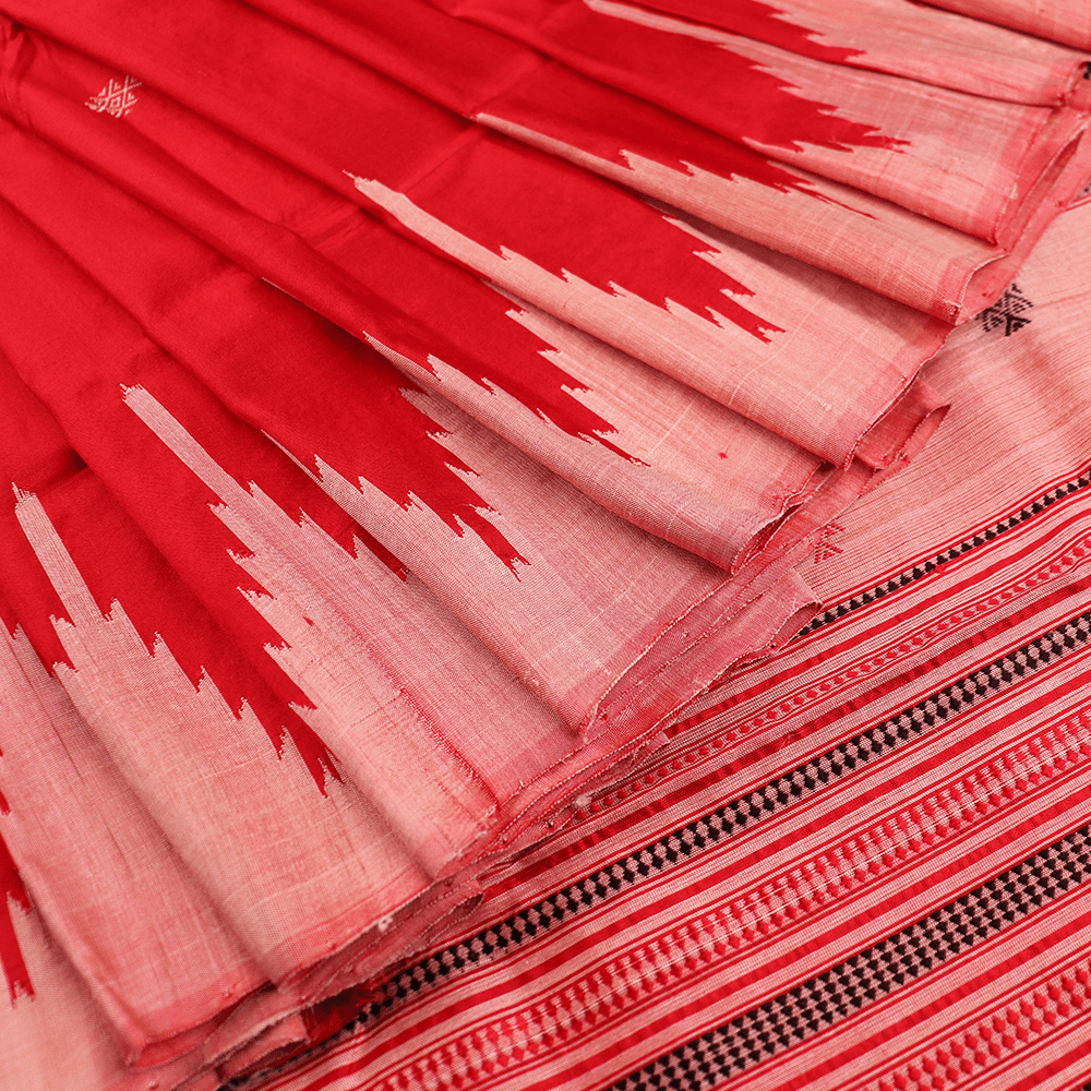 Handloom Sambalpuri Ikkat Silk Saree Handloom Saree_Sambalpuri Silk Priyadarshini Handloom