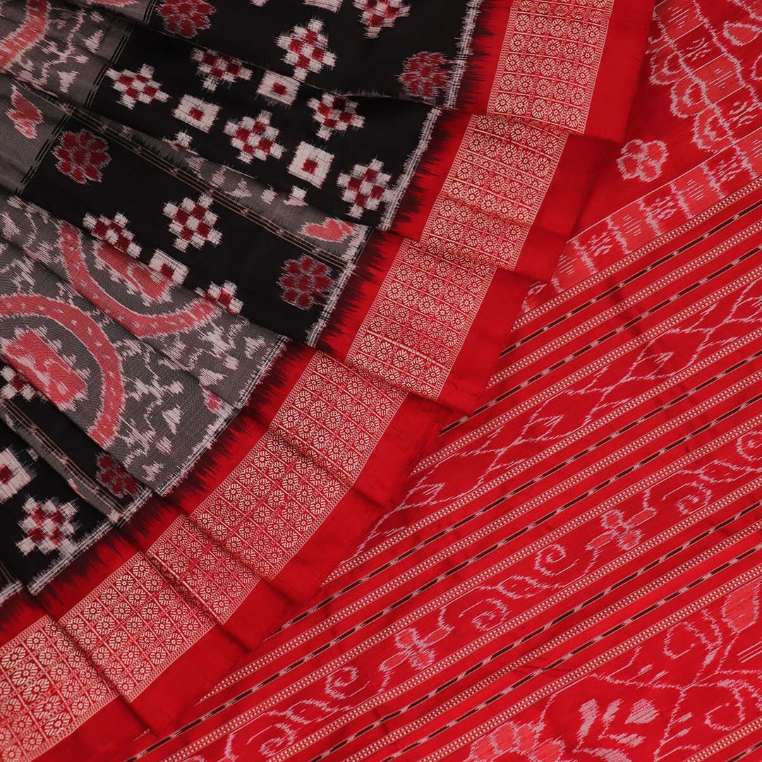 Handloom Sambalpuri Ikkat Silk Saree Handloom Saree_Sambalpuri Silk Priyadarshini Handloom