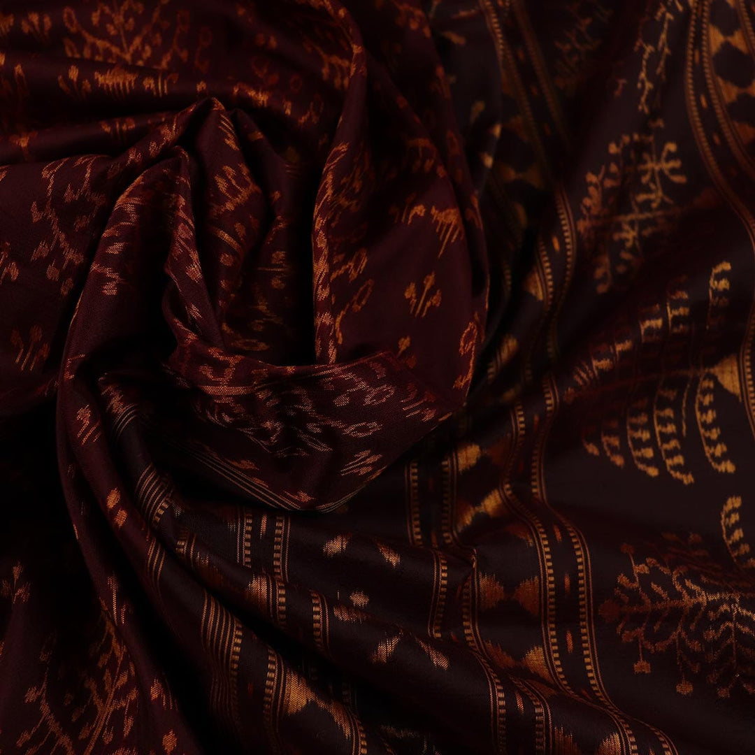 Handloom Sambalpuri Ikkat Silk Saree Handloom Saree_Sambalpuri Silk Priyadarshini Handloom 