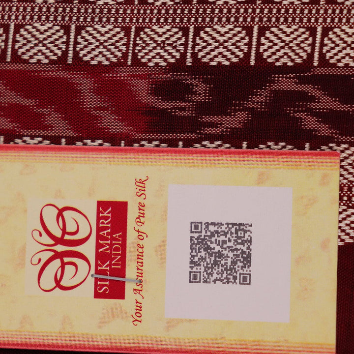 Handloom Sambalpuri Ikkat Silk Saree Handloom Saree_Sambalpuri Silk Priyadarshini Handloom