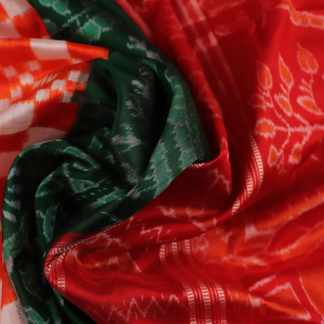 Handloom Sambalpuri Ikkat Silk Saree Handloom Saree_Sambalpuri Silk Priyadarshini Handloom