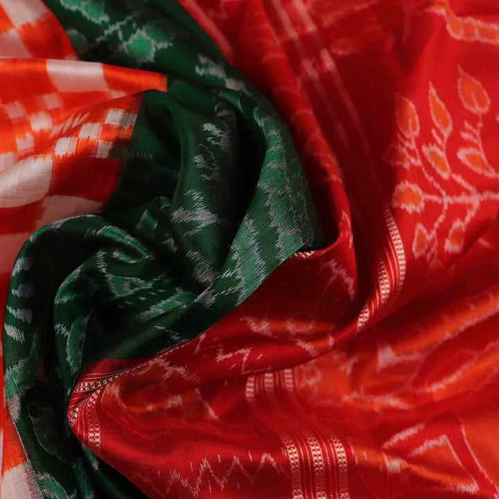 Handloom Sambalpuri Ikkat Silk Saree Handloom Saree_Sambalpuri Silk Priyadarshini Handloom