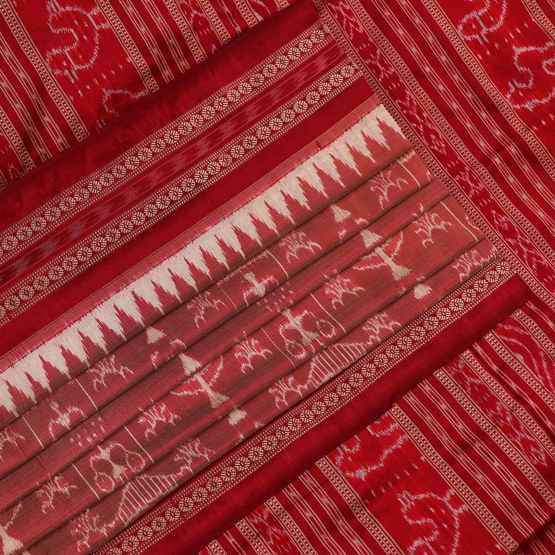 Handloom Sambalpuri Ikkat Silk Saree Handloom Saree_Sambalpuri Silk Priyadarshini Handloom