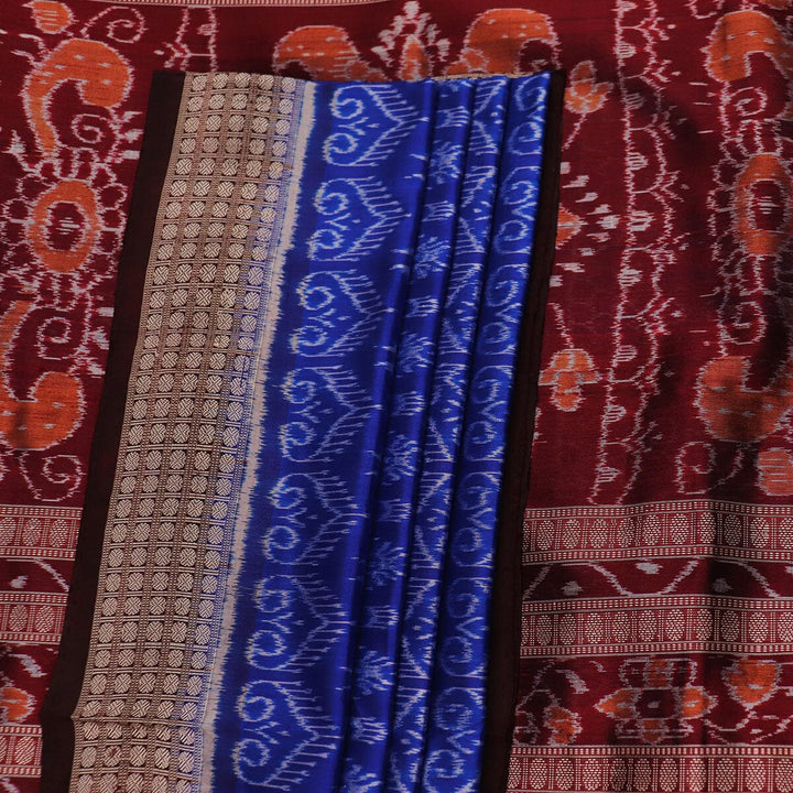 Handloom Sambalpuri Ikkat Silk Saree Handloom Saree_Sambalpuri Silk Priyadarshini Handloom