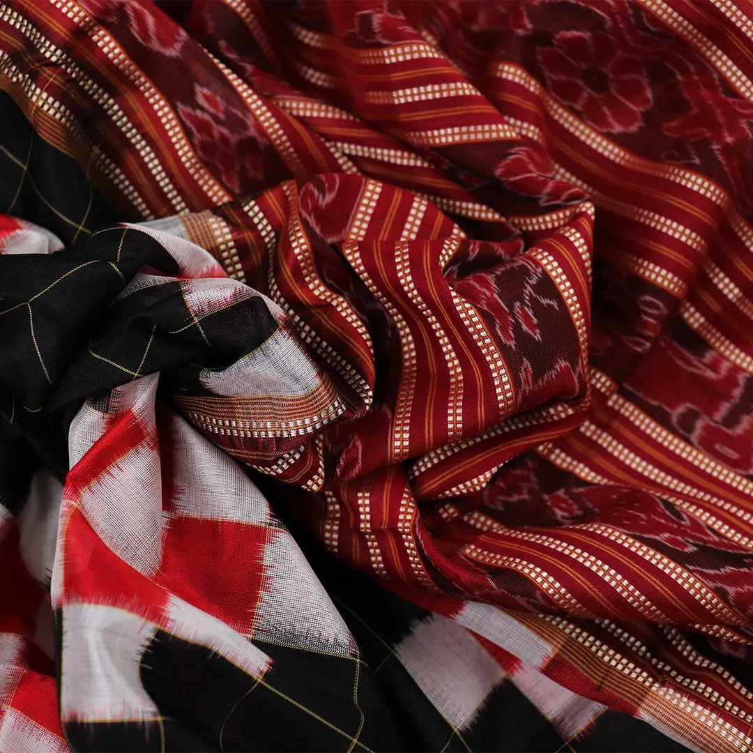 Handloom Sambalpuri Ikkat Silk Saree Handloom Saree_Sambalpuri Silk Priyadarshini Handloom