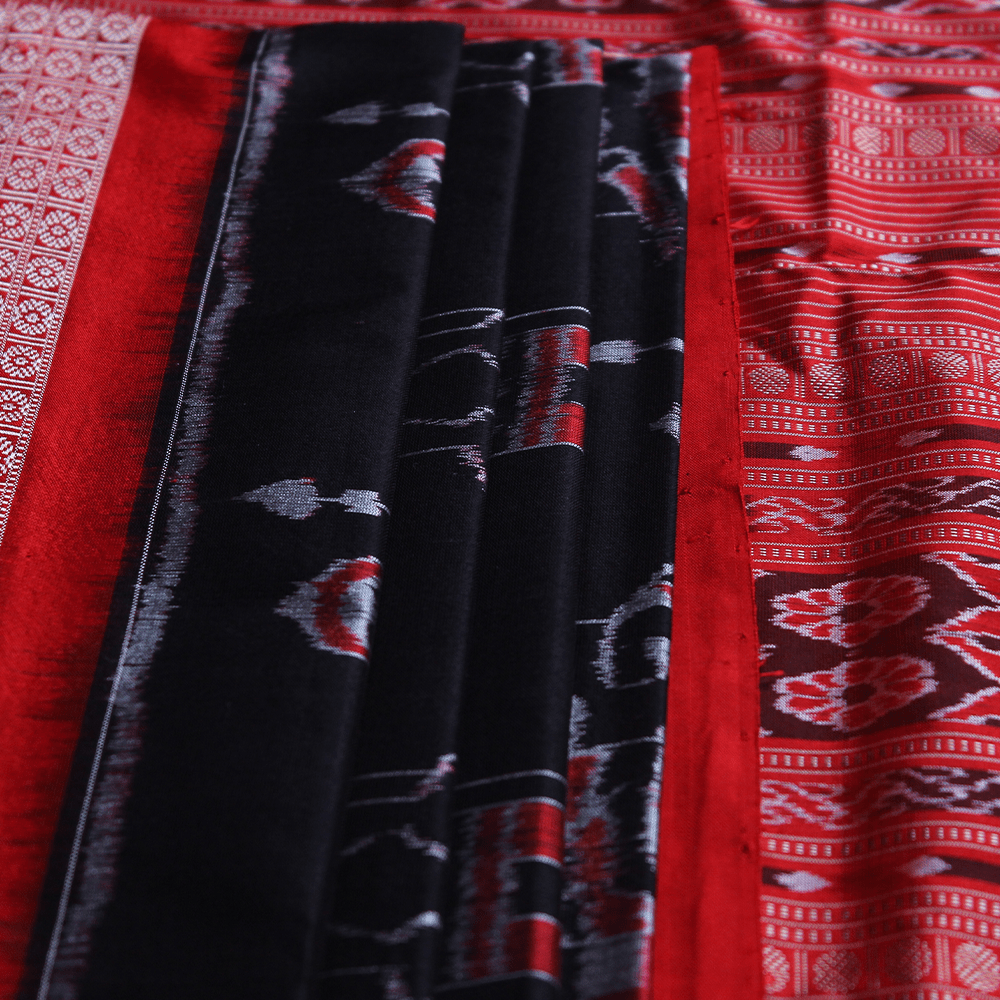 Handloom Sambalpuri Ikkat Silk Saree Handloom Saree_Sambalpuri Silk Priyadarshini Handloom