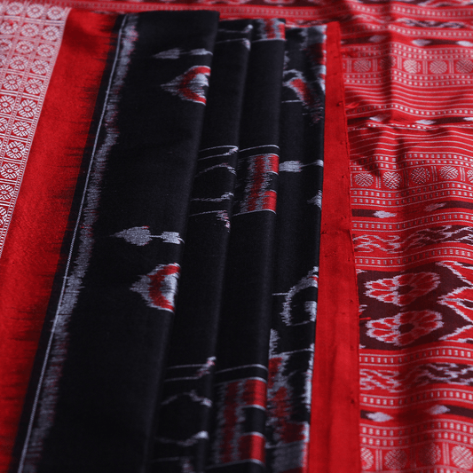 Handloom Sambalpuri Ikkat Silk Saree Handloom Saree_Sambalpuri Silk Priyadarshini Handloom
