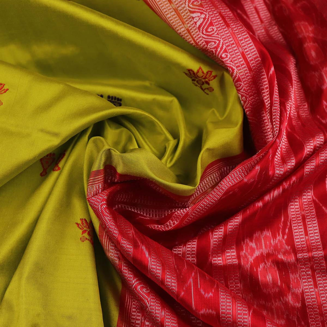 Handloom Sambalpuri Ikkat Silk Saree Handloom Saree_Sambalpuri Silk Priyadarshini Handloom 