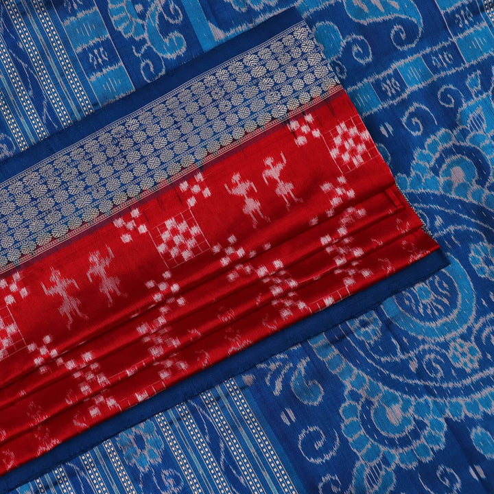Handloom Sambalpuri Ikkat Silk Saree Handloom Saree_Sambalpuri Silk Priyadarshini Handloom