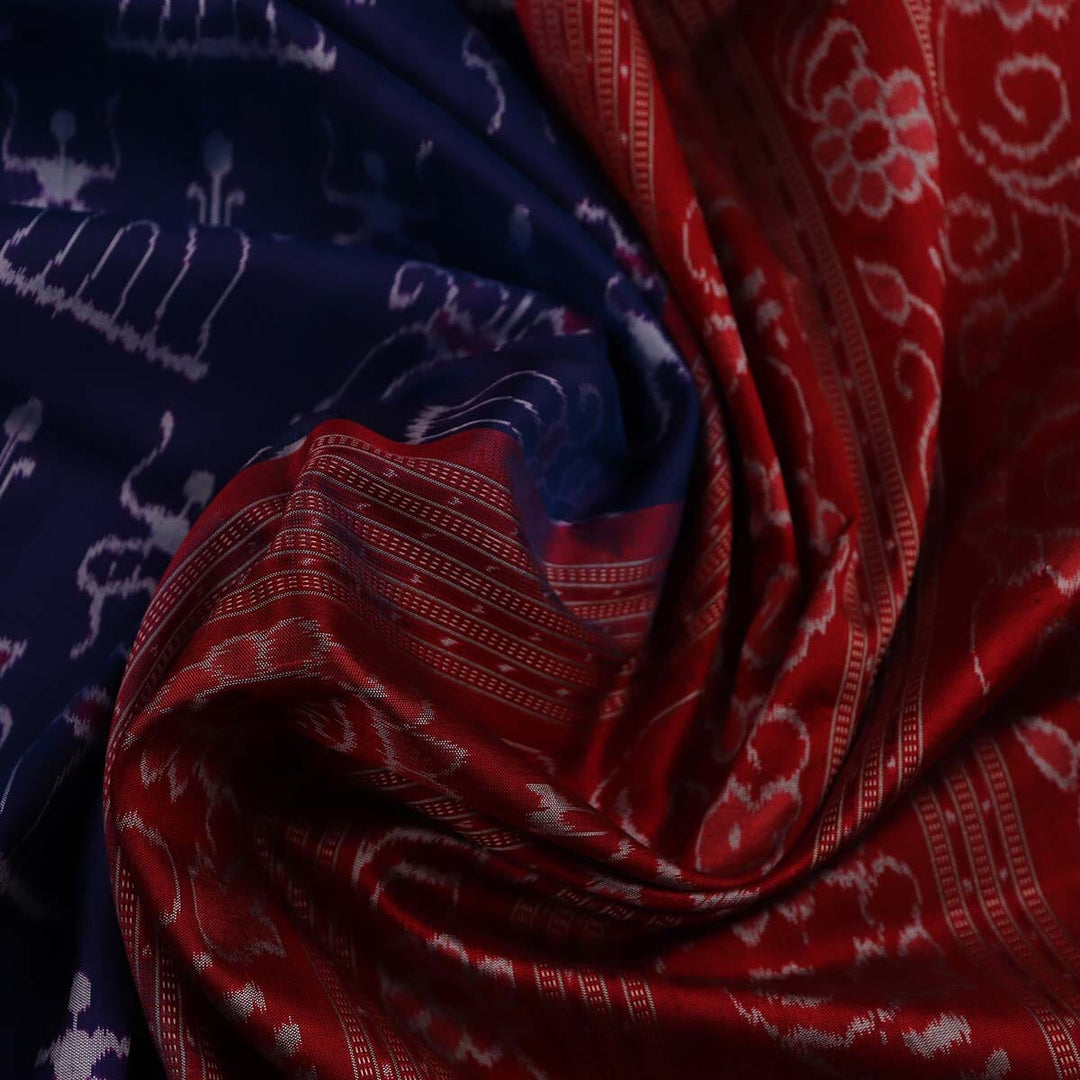 Handloom Sambalpuri Ikkat Silk Saree Handloom Saree_Sambalpuri Silk Priyadarshini Handloom