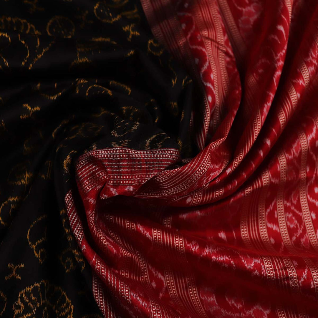 Handloom Sambalpuri Ikkat Silk Saree Handloom Saree_Sambalpuri Silk Priyadarshini Handloom