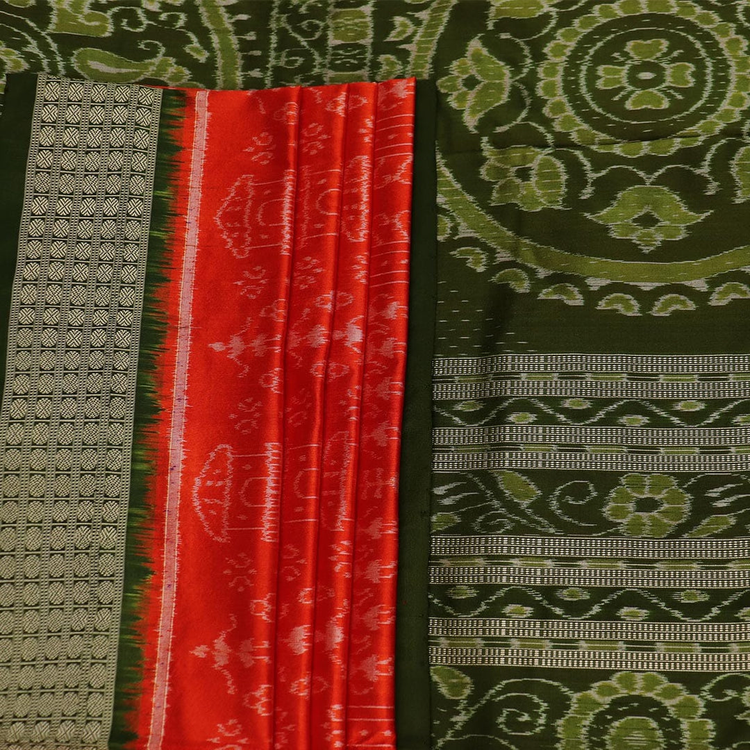 Handloom Sambalpuri Ikkat Silk Saree Handloom Saree_Sambalpuri Silk Priyadarshini Handloom