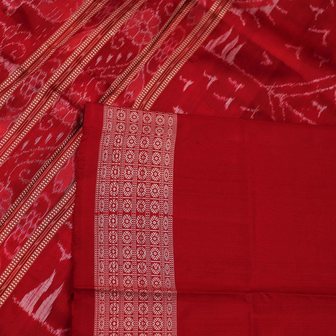 Handloom Sambalpuri Ikkat Silk Saree Handloom Saree_Sambalpuri Silk Priyadarshini Handloom
