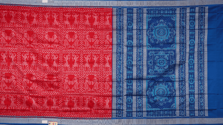 Handloom Sambalpuri Ikkat Silk Saree Handloom Saree_Sambalpuri Silk Priyadarshini Handloom