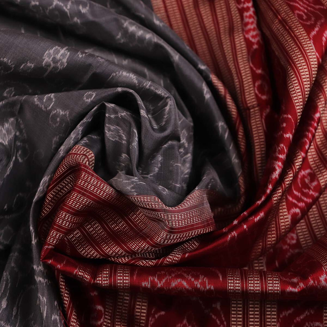 Handloom Sambalpuri Ikkat Silk Saree Handloom Saree_Sambalpuri Silk Priyadarshini Handloom