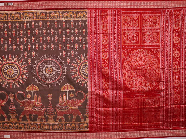 Handloom Sambalpuri Ikkat Silk Saree Handloom Saree_Sambalpuri Silk Priyadarshini Handloom