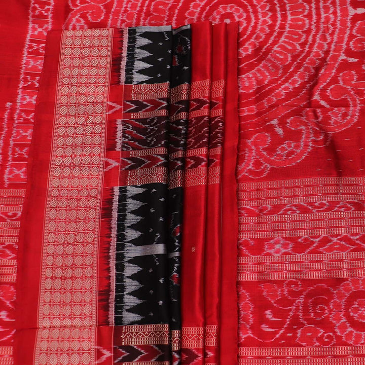 Handloom Sambalpuri Ikkat Silk Saree Handloom Saree_Sambalpuri Silk Priyadarshini Handloom