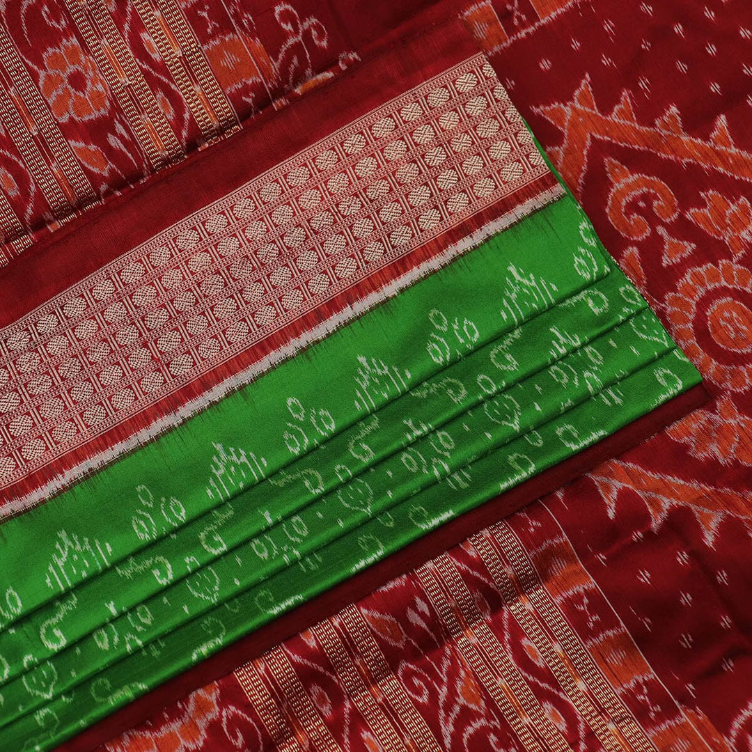 Handloom Sambalpuri Ikkat Silk Saree Handloom Saree_Sambalpuri Silk Priyadarshini Handloom