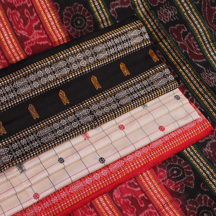 Handloom Sambalpuri Ikkat Silk Saree Handloom Saree_Sambalpuri Silk Priyadarshini Handloom