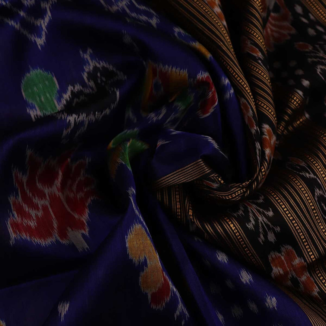 Handloom Sambalpuri Ikkat Silk Saree Handloom Saree_Sambalpuri Silk Priyadarshini Handloom