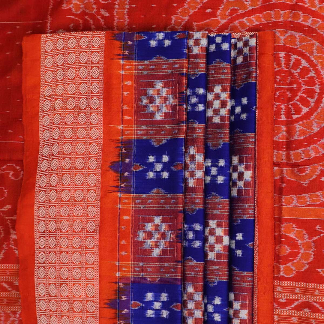 Handloom Sambalpuri Ikkat Silk Saree Handloom Saree_Sambalpuri Silk Priyadarshini Handloom