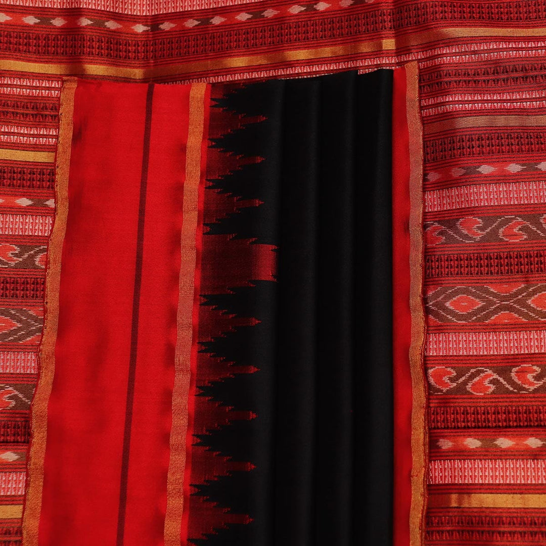 Handloom Sambalpuri Ikkat Silk Saree Handloom Saree_Sambalpuri Silk Priyadarshini Handloom