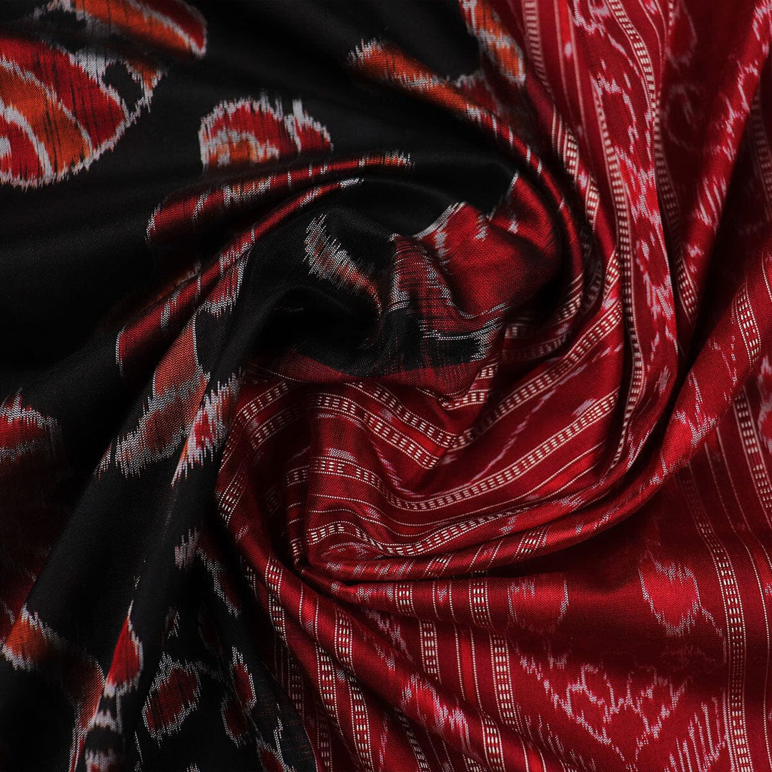 Handloom Sambalpuri Ikkat Silk Saree Handloom Saree_Sambalpuri Silk Priyadarshini Handloom