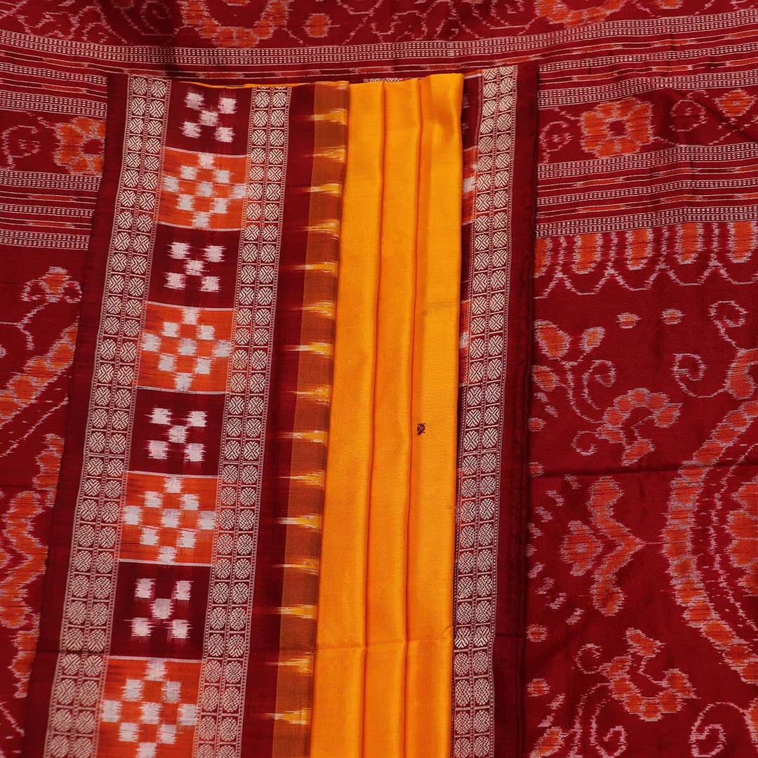 Handloom Sambalpuri Ikkat Silk Saree Handloom Saree_Sambalpuri Silk Priyadarshini Handloom