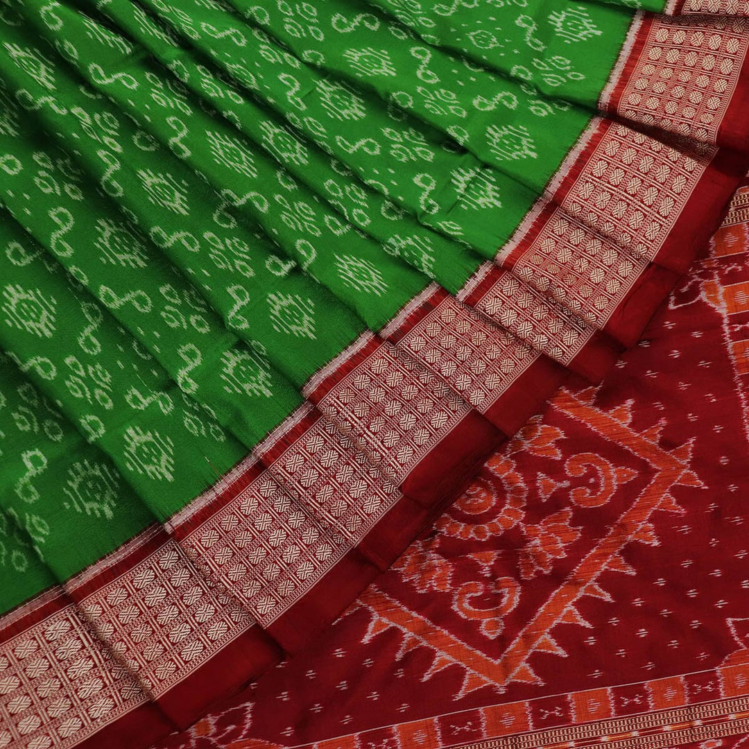 Handloom Sambalpuri Ikkat Silk Saree Handloom Saree_Sambalpuri Silk Priyadarshini Handloom