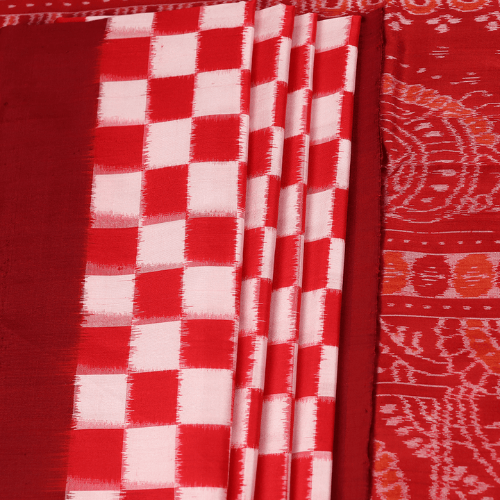 Handloom Sambalpuri Ikkat Silk Saree Handloom Saree_Sambalpuri Silk Priyadarshini Handloom