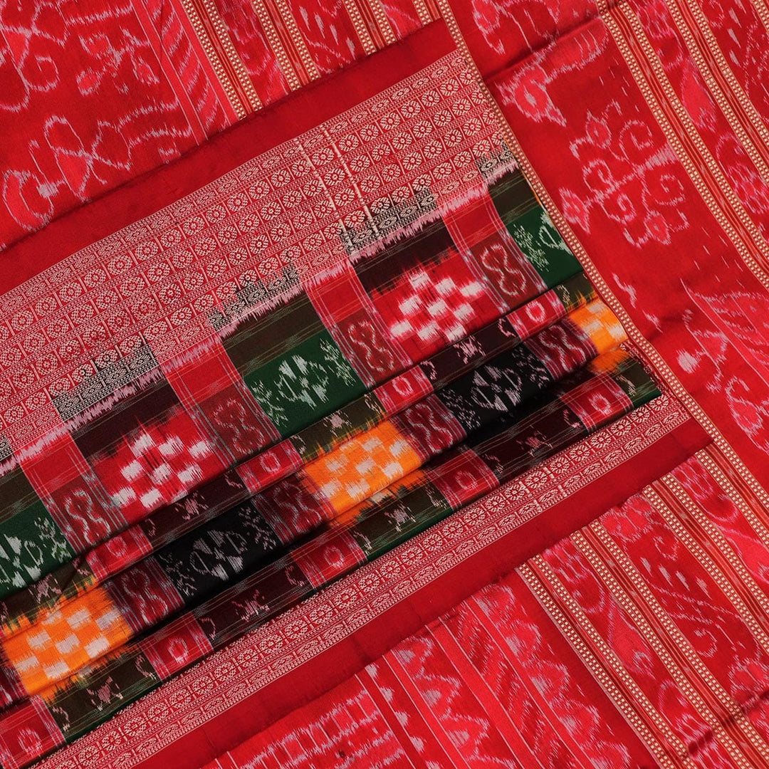Handloom Sambalpuri Ikkat Silk Saree Handloom Saree_Sambalpuri Silk Priyadarshini Handloom