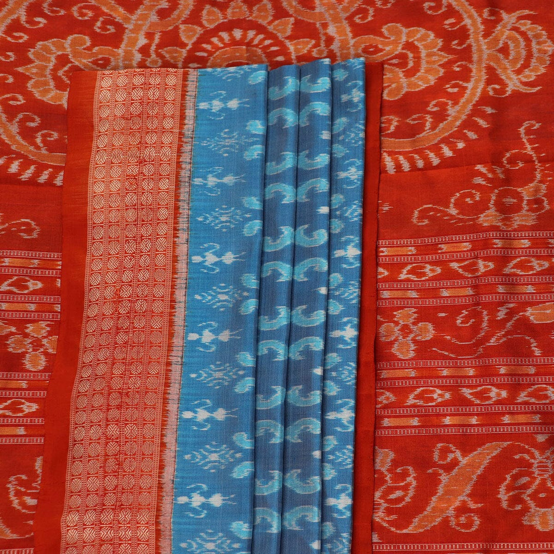 Handloom Sambalpuri Ikkat Silk Saree Handloom Saree_Sambalpuri Silk Priyadarshini Handloom