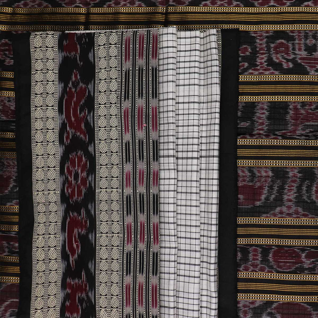 Handloom Sambalpuri Ikkat Silk Saree Handloom Saree_Sambalpuri Silk Priyadarshini Handloom