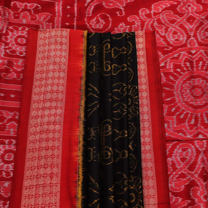 Handloom Sambalpuri Ikkat Silk Saree Handloom Saree_Sambalpuri Silk Priyadarshini Handloom